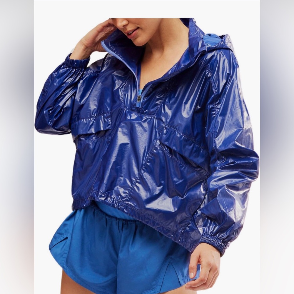 Free People packable rain coat